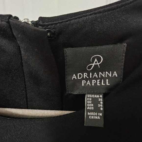 Adrianna Papell Sleeveless Floral Dress Size 4 - Picture 5 of 11